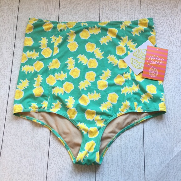 extreme high waisted bikini bottoms